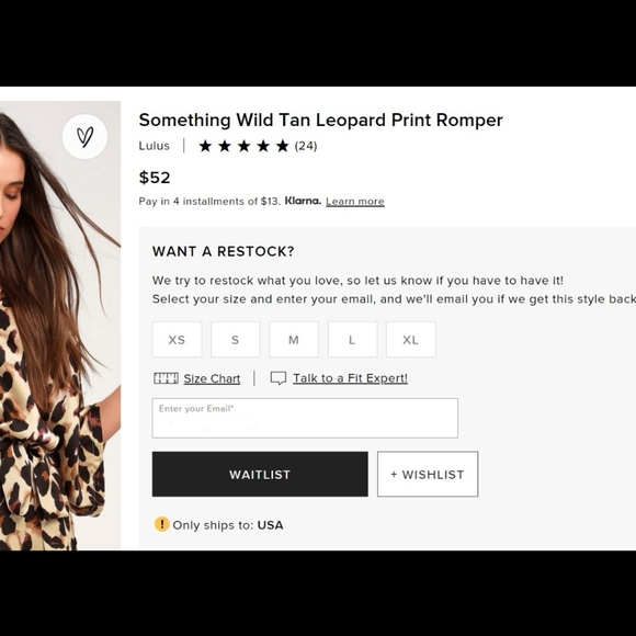SOLD NWOT - Lulu's Something Wild Tan Leopard Print Romper - Picture 7 of 7